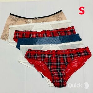 S - Bundle of 6 pcs New Assorted Next Panties # 4